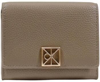 Calvin Klein Jeans Portemonnee EMBLEM HW PEBBLE TRIFOLD W ZIP LV04F1128G