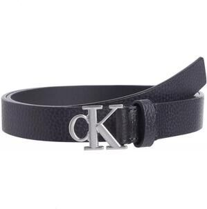 Calvin Klein Smalle leren logogordel Zwart Black Heren - Foto 4