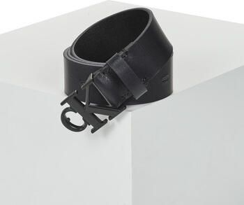 Calvin Klein Leren riem ROUND MONO PLAQUE LTHR BELT 35MM - Foto 1