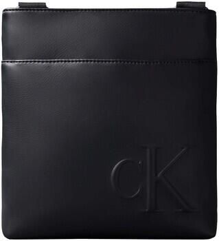 Calvin Klein Jeans Schoudertas BOLD CK FLATPACK LV04D3344G - Foto 2