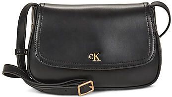 CK Calvin Klein Handtas met labelapplicatie en schouderband