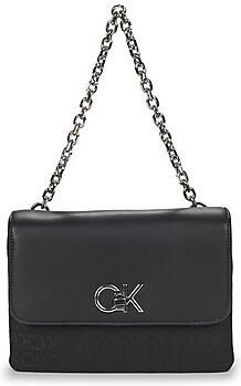 Calvin Klein Zwarte Schoudertas Stijlvol en veelzijdig Black Dames - Foto 4