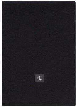 Calvin Klein Jeans Zwart Monogram Sjaal Black Dames