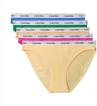 Calvin Klein Jeans Slips BIKINI 5PK 000QD5208E - Foto 2