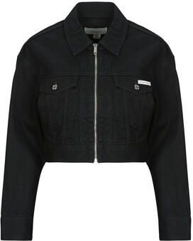 Calvin Klein Jeans Spijkerjack DENIM CROPPED JACKET SOFT BLACK