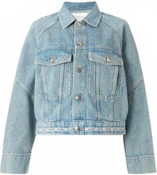 Calvin Klein Jeans regular fit jeansjack van puur katoen met logoband