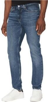 Calvin Klein Tapered jeans SLIM TAPER in middenblauwe wassing