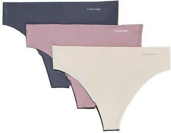 Calvin Klein String 3 PACK THONG (MID-RISE) (3 stuks) - Foto 4