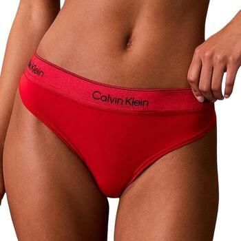 Calvin Klein Underwear String met elastische band en labeldetails
