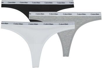 Calvin Klein Tanga 3 PACK THONG (LOW-RISE) String low waist met logoband (3 stuks) - Foto 7