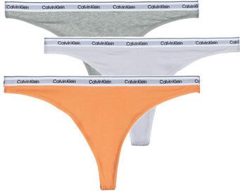 Calvin Klein String 3 PACK THONG (LOW-RISE) (3 stuks)