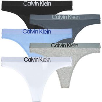 Calvin Klein Tanga THONG 5PK Met elastische taille (5 stuks Set van 5) - Foto 4