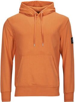 CALVIN KLEIN JEANS hoodie met printopdruk sec burnt clay