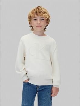 Calvin Klein Jeans Sweater Ck Logo Intarsia