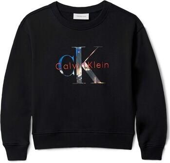 Calvin Klein Jeans Sweater Filled-In Photo Fleece Mono Cn