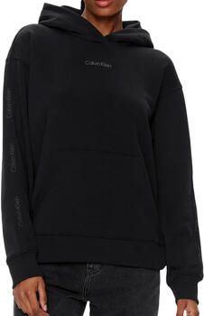 Calvin Klein Sport Tape Hoodie Black- Dames Black