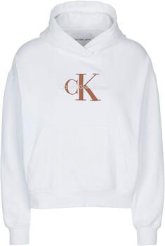 Calvin Klein Jeans Premium Hoodie met Ongeëvenaarde Stijl en Comfort White Dames - Foto 2