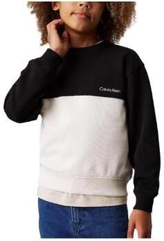 Calvin Klein Sweatshirt COLOR BLOCK TERRY CN in colourblocking-stijl