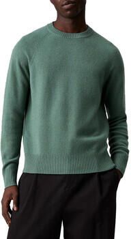 CK Calvin Klein Gebreide pullover van wol met deelnaden model 'LUXURY'