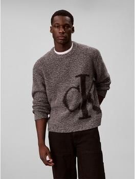 Calvin Klein Jeans Sweater Ls Lambswool Blend M