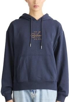 Calvin Klein Sweatshirt Capuchon met trekkoord regular fit logo-opdruk - Foto 6