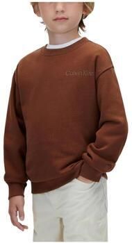 Calvin Klein sweater met backprint bruin Backprint - Foto 4