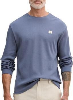 Calvin Klein Jeans regular fit shirt met lange mouwen van katoenmix - Foto 3