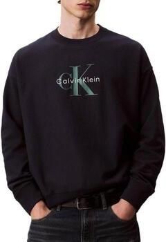 Calvin Klein Jeans Regular fit sweatshirt met logoprint model 'Terry'