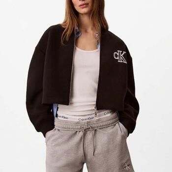 Calvin Klein Jeans Sweaters Lv047ab508 Cropped Sporty Scuba