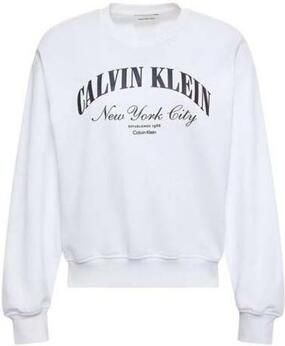 CALVIN KLEIN Dames Truien & Vesten Logo Graphic Crewneck Sweatshirt Wit - Foto 9