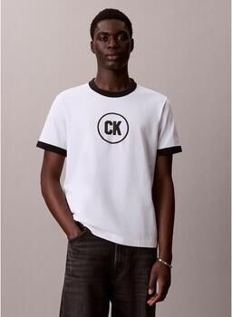 Calvin Klein Jeans T-shirt Korte Mouw Lv04rf821g 20s - Foto 2