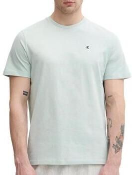 CALVIN KLEIN JEANS regular T-shirt lichtblauw - Foto 3