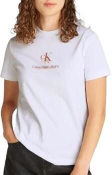 Calvin Klein Jeans T-shirt met labelprint model 'SHADOW GRAPHIC'