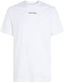 Calvin Klein Heren T-shirt Lente Zomer Collectie White Heren
