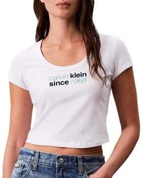 Calvin Klein Jeans T-shirt Korte Mouw Baby Tee