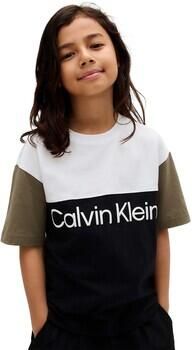 Calvin Klein Jeans T-shirt Korte Mouw Blocking Ss Tee