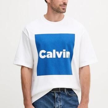 Calvin Klein Jeans T-shirt Korte Mouw CALVIN BOX GRA