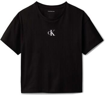 Calvin Klein Jeans T-shirt Korte Mouw Ck Logo Boxy - Foto 4