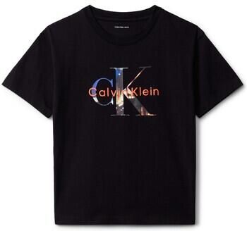 Calvin Klein Jeans T-shirt Korte Mouw Filled-In Photo Mono Ss T-Shir