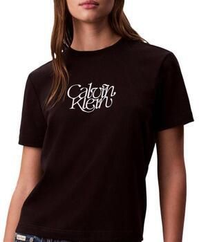 Calvin Klein Jeans T-shirt Korte Mouw LV047D210G UB1 - Foto 7