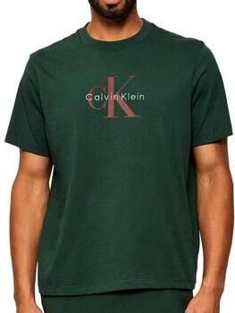Calvin Klein T-shirt SS Hero Monologo Tee 20s Met ronde hals regular fit - Foto 7