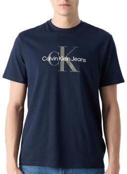 Calvin Klein T-shirt SS Hero Monologo Tee 20s Met ronde hals regular fit - Foto 15