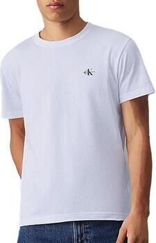 Calvin Klein Jeans T-shirt met labelprint in een set van 2 stuks