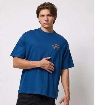 Calvin Klein T-shirt A- SS REL SEASONAL MONOLOGO TEE