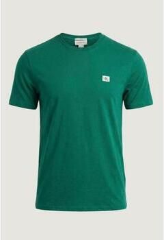CALVIN KLEIN Heren Polo's & T-shirts Ss Badge 30s Jersey Classic Tee Groen - Foto 7