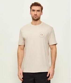CALVIN KLEIN Heren Polo's & T-shirts 30s Eu Wholesale Jeans Graphics Zand - Foto 5