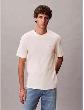 Calvin Klein Jeans Regular Fit T-shirt met logo-patch - Foto 6
