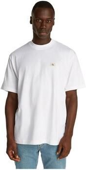 Calvin Klein Jeans Polo Shirt Lange Mouw WOVEN LABEL RELAXED J30J326857 - Foto 5