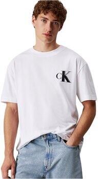 Calvin Klein T-shirt BOLD CK TEE met groot logo op de rug