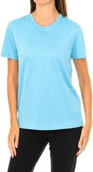 Calvin Klein Korte mouw ronde hals T-shirt Blue Dames